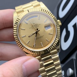 Rolex-DayDate 40mm YG/YG Gold/Stk EWF A2836