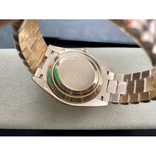 Rolex-DayDate 228235 40mm RG/RG Gold Textured/Stk EWF V4 VR3255