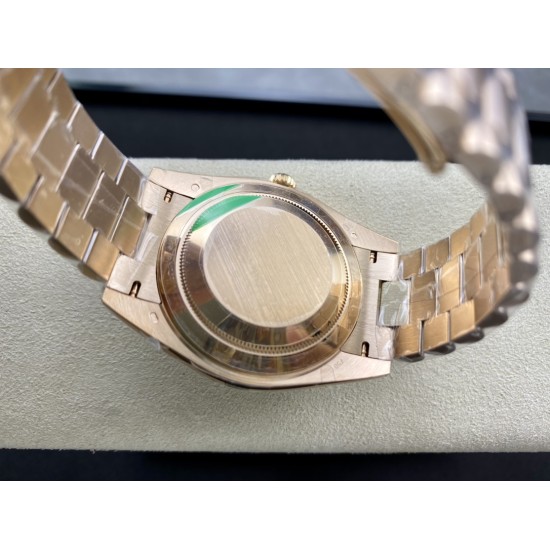 Rolex-DayDate 228235 40mm Pres RG/RG Brown/Dia EWF VR3255