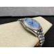 Rolex-DayDate 228349 40mm Pres SS/SS Ice Blue/Dia EWF A3255