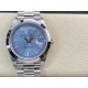 Rolex-DayDate 228236 40mm SS/SS Ice Blue Textured Dial EWF V4 VR3255