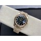 Rolex-DayDate 228235 40mm RG/RG Black/Baguette EWF V4 VR3255