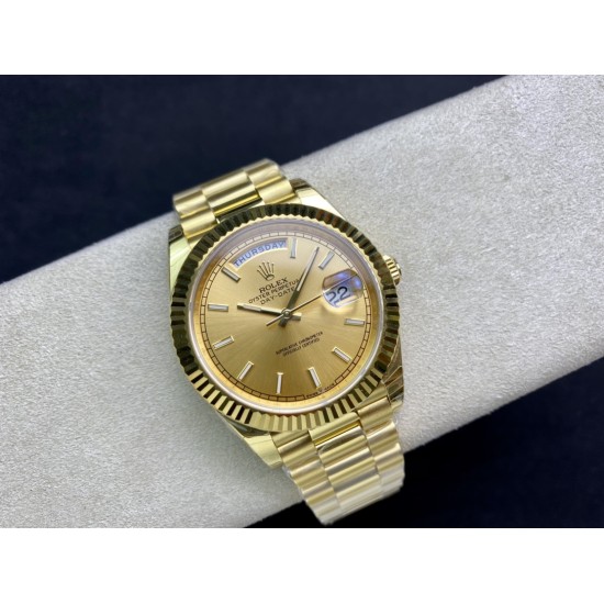 Rolex-DayDate 228238 40mm YG/YG Gold Dial EWF SH3255