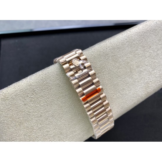 Rolex-DayDate 228235 40mm RG/RG O Brown/Rmn EWF V4 VR3255