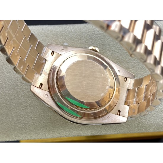 Rolex-DayDate 228235 40mm RG/RG Rose Gold/Dia EWF VR3255