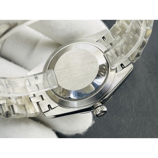 Rolex-Datejust 126334 41mm Jub Flt 904L SS/SS White/Stk VRF VS3235