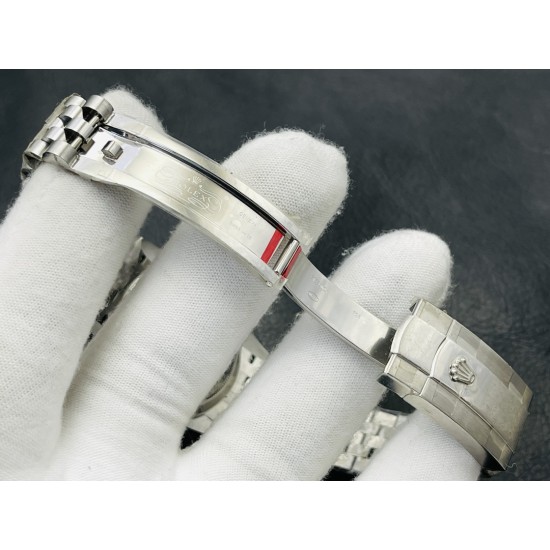 Rolex-Datejust 126334 41mm Jub Flt 904L SS/SS White/Stk VRF VS3235