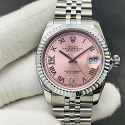 Rolex-Datejust 126334 41mm Jub SS/SS Pink /Rmn VRF A3235