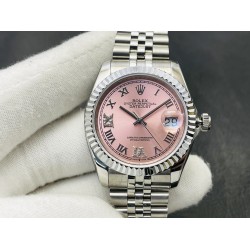 Rolex-Datejust 126334 41mm Jub SS/SS Pink /Rmn VRF A3235