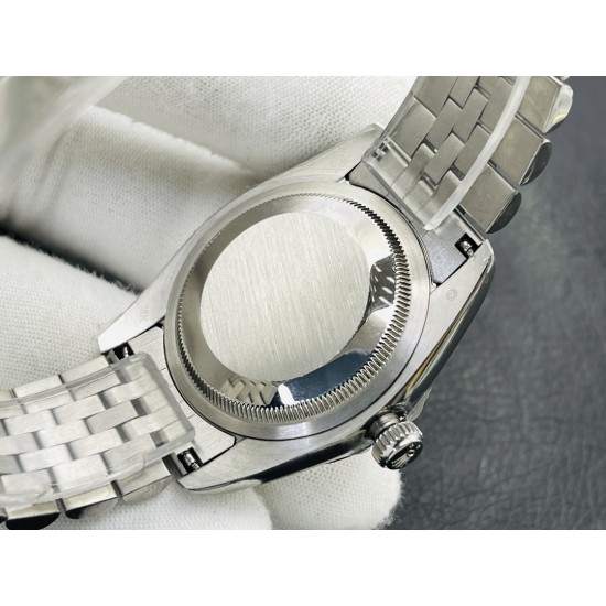 Rolex-Datejust 126334 41mm Jub SS/SS Pink /Rmn VRF A3235